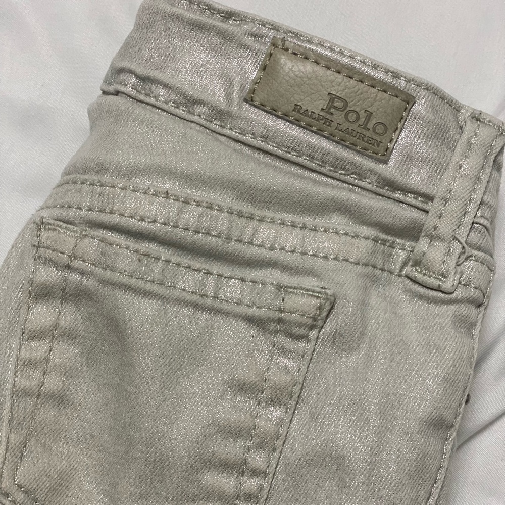Polo by Ralph Lauren silver jeans